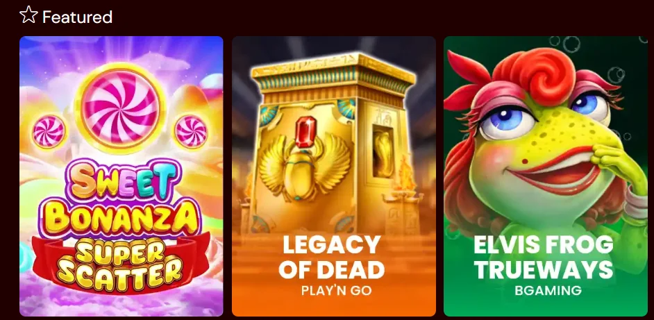 spins-castle-featured-slots-sweet-bonanza-super-scatter-legacy-of-dead-and-elvis-frog-trueways